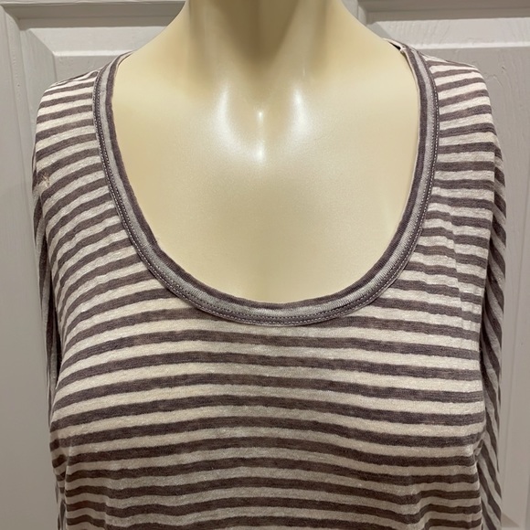 Joie women’s shirt top blouse tunic stripe small s - Picture 2 of 7